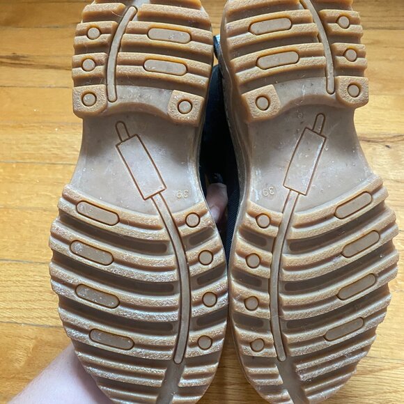 Alice + Whittles Black Canvas Hiking Boot 39 - Picture 5 of 5